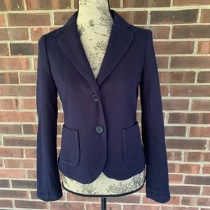 Banana Republic navy blue blazer jacket